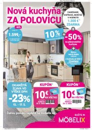 1. strana letáka Möbelix 11. 5. - 7. 6. 2026 