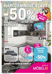 Möbelix leták  s platnosťou 7. 9. - 11. 10. 2026 
